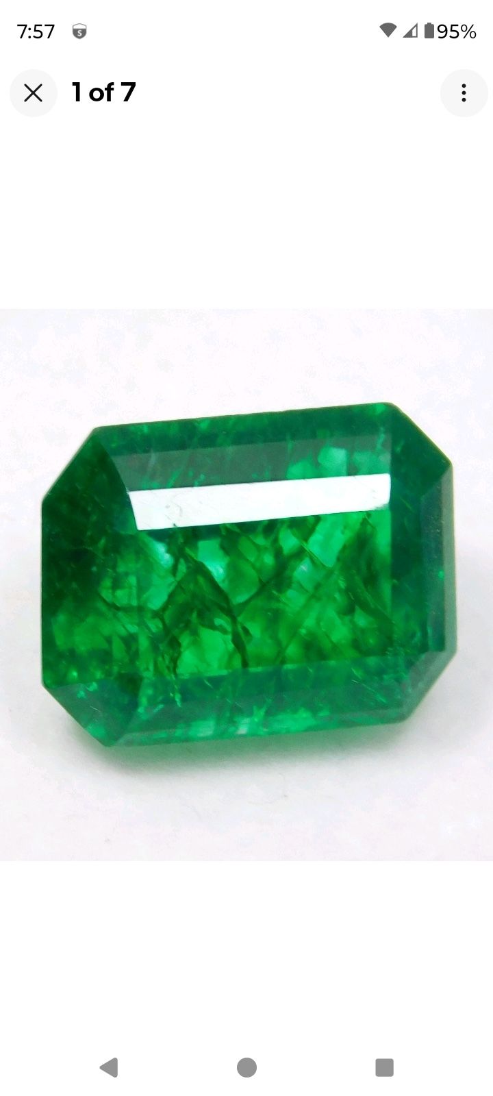 Colombian emerald-11 Carats