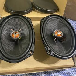New Pair 6x9” Car Audio Coaxial Speakers 