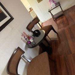 Small Side Table With 2 Chairs