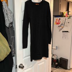 Medium Long Sweater Like Dress 