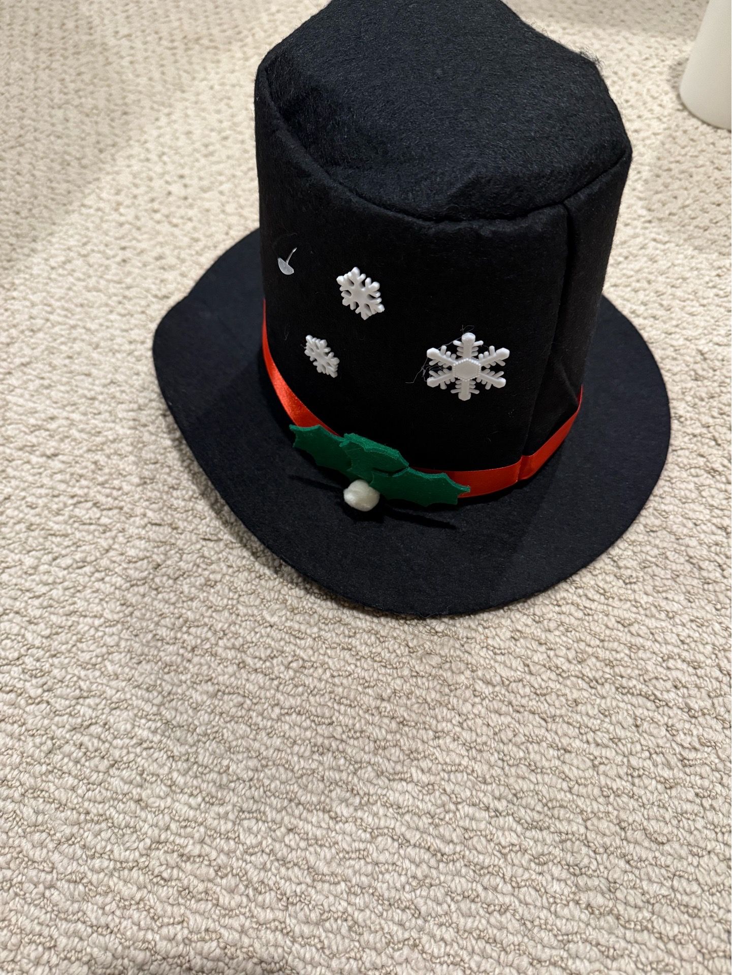 Felt Snowman Top Hat