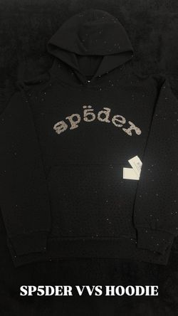 Sp5der VVS Black Hoodie