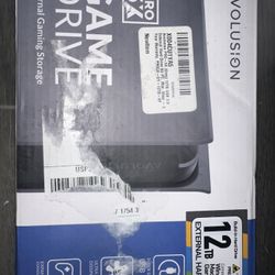 AVOLUSION 12TB EXTERNAL HARD DRIVE 