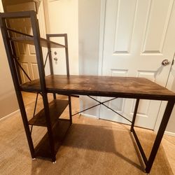 Brown Desk