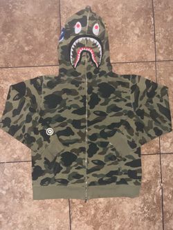Camo Distressed Bape Jacket WGM