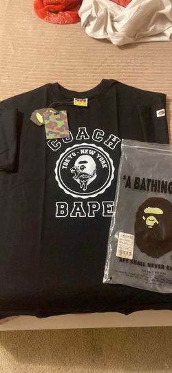 BAPE x Coach Tokyo New York Black Tee
