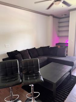 Living room set and bed for sale