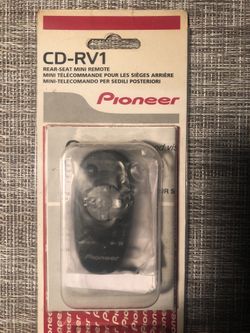 Pioneer remote for car radio. Double din