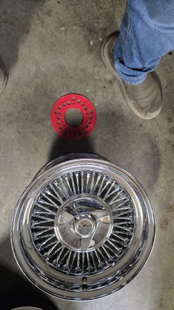 Mclane Wire Wheel 52 Spoke Lowrider Rim 15x8 Mclane 5 Lug Universal $ Trade Dayton Wire Wheel Zenith Wire Wheel Roadster Spokes Starwire Rim Cragar 