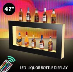 LED Lighted Bottle Display, 48" Lighted Display. $75.00 FIRM!!