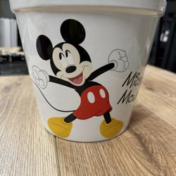 Disney Mickey Mouse Ceramic Popcorn Bowl