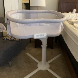 Halo bassinest swivel sleeper luxe plus gray melange sales