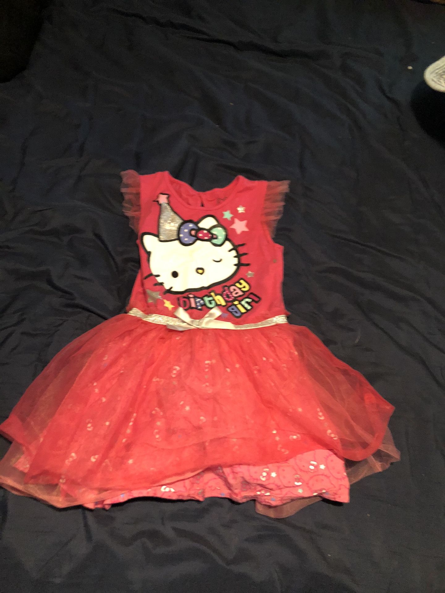 Hello kitty birthday girl dress