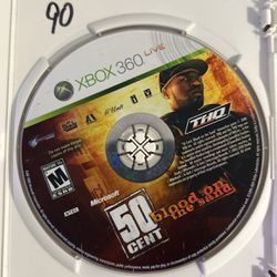 50 Cent Game For Xbox 360 