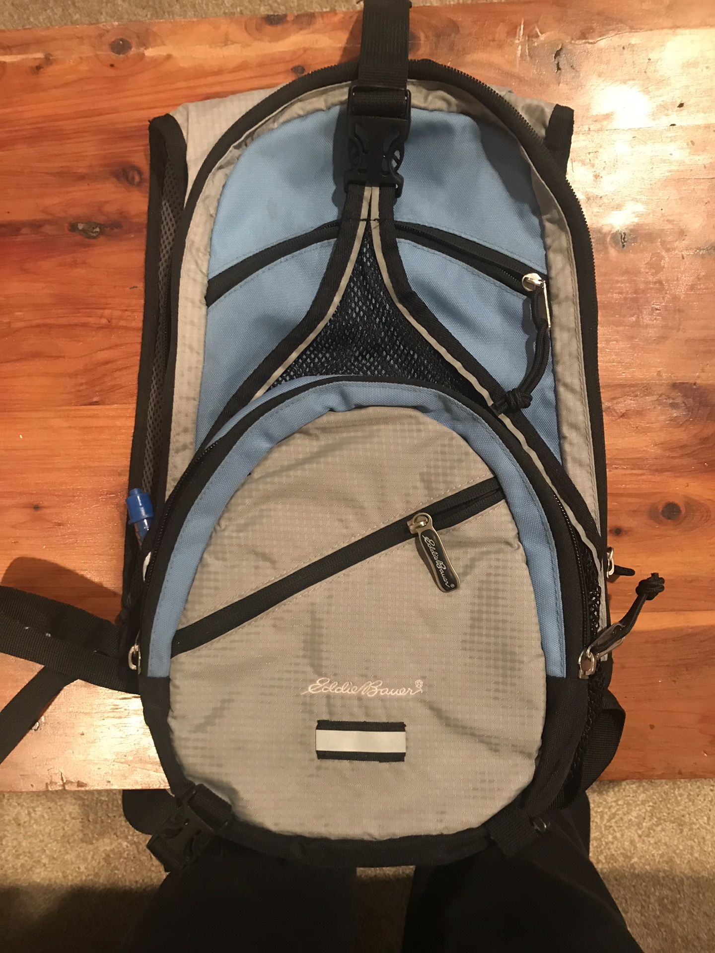 Eddie Bauer BACKPACK Daypack Hiking Camping Survival (Water Bladder included)