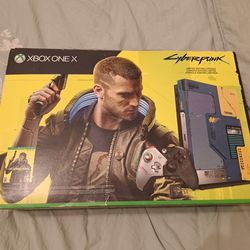 Xbox One X Cyberpunk Edition 