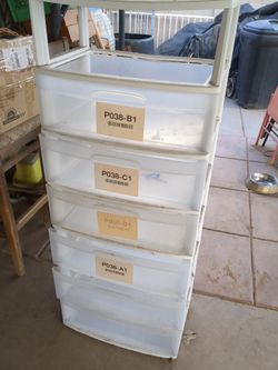 7 tier sterilite drawers