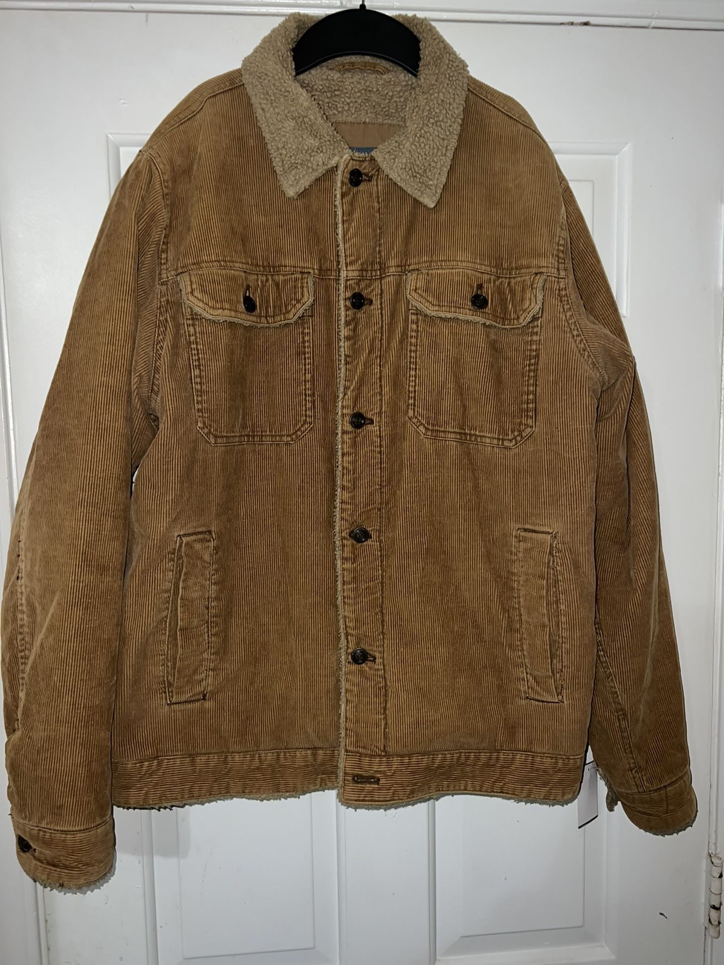Old College Inn Corduroy Sherpa jacket M(L)