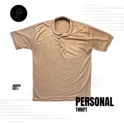 Joseph Men’s Polo Shirt Size Large Gold