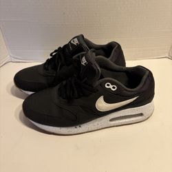 Nike Mens Size 5.5 Air Max 1 '86 OG Black/White-Anthracite Golf Shoes DV1403-003