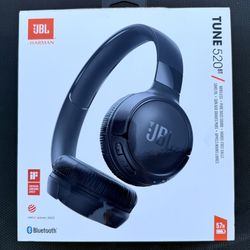 New - JBL TUNE 520 BT Pure Bass Wireless Headphones