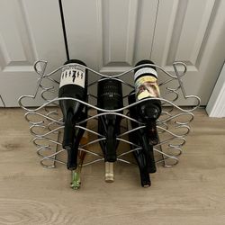 metal wine rack
