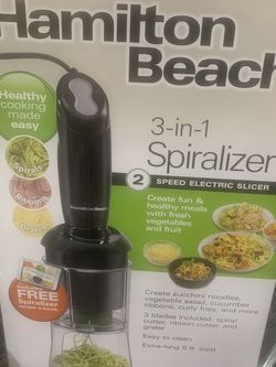 Hamilton Beach 3-1 Spiralizer