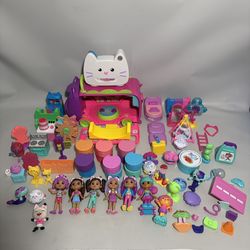 Gabby’s Dollhouse 81 Piece Lot Figures Accessories Playset Toys