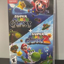Super Mario galaxy 1 & 2 Nintendo Switch (Brand New)