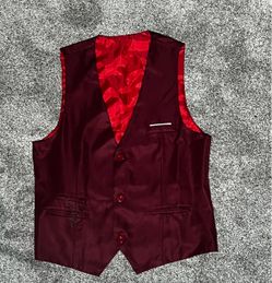 Dark Red vest