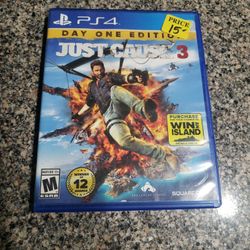 Ps4 Just Cause 3 Game