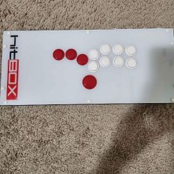 Arcade Stick Hit Box White