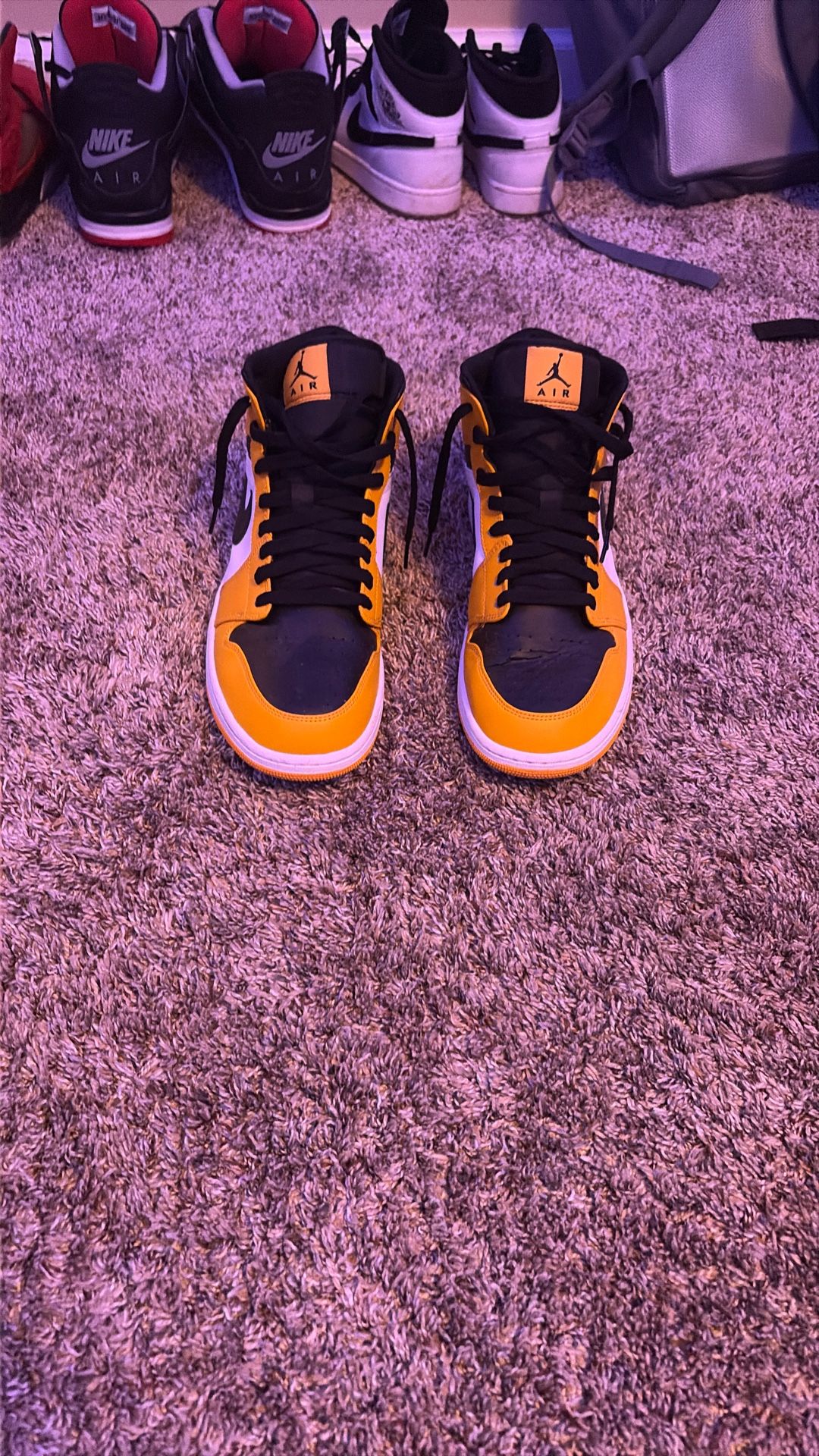 Yellow Jordan 1’s