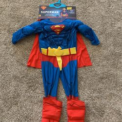 Superman Costume Size 4