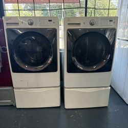 Kenmore Including Warranty! Washer Electric Dryer Set Xtra Lrg Capacity