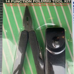 14 Function Folding Tool Kit