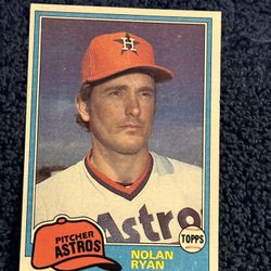 1981 Nolan Ryan, Topps Card #240