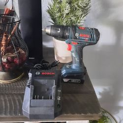 Bosch DDB180 18V Cordless 3/8 Drill with battery and charger