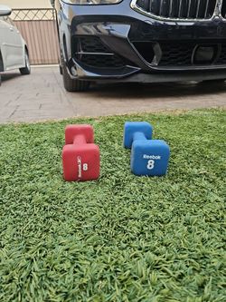 Reebok Dumbells 8lb Set