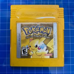 Pokemon Yellow Version 💾