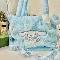 Sanrio Cinnamoroll Plush Bag Purse 