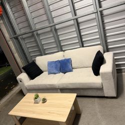 Beige Couch-FREE DELIVERY 🚚 