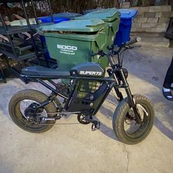 Super 73 Rx Brooklyn With Durable Basket New Brakes Brake Pads And Pegs