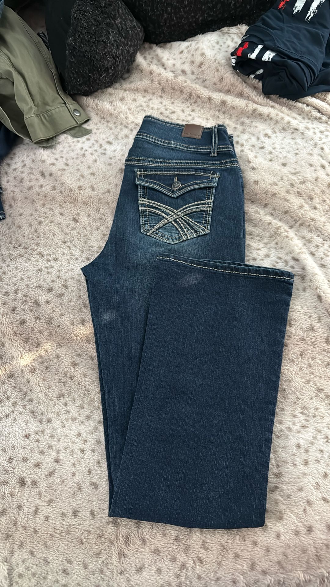 Wallen flower jeans