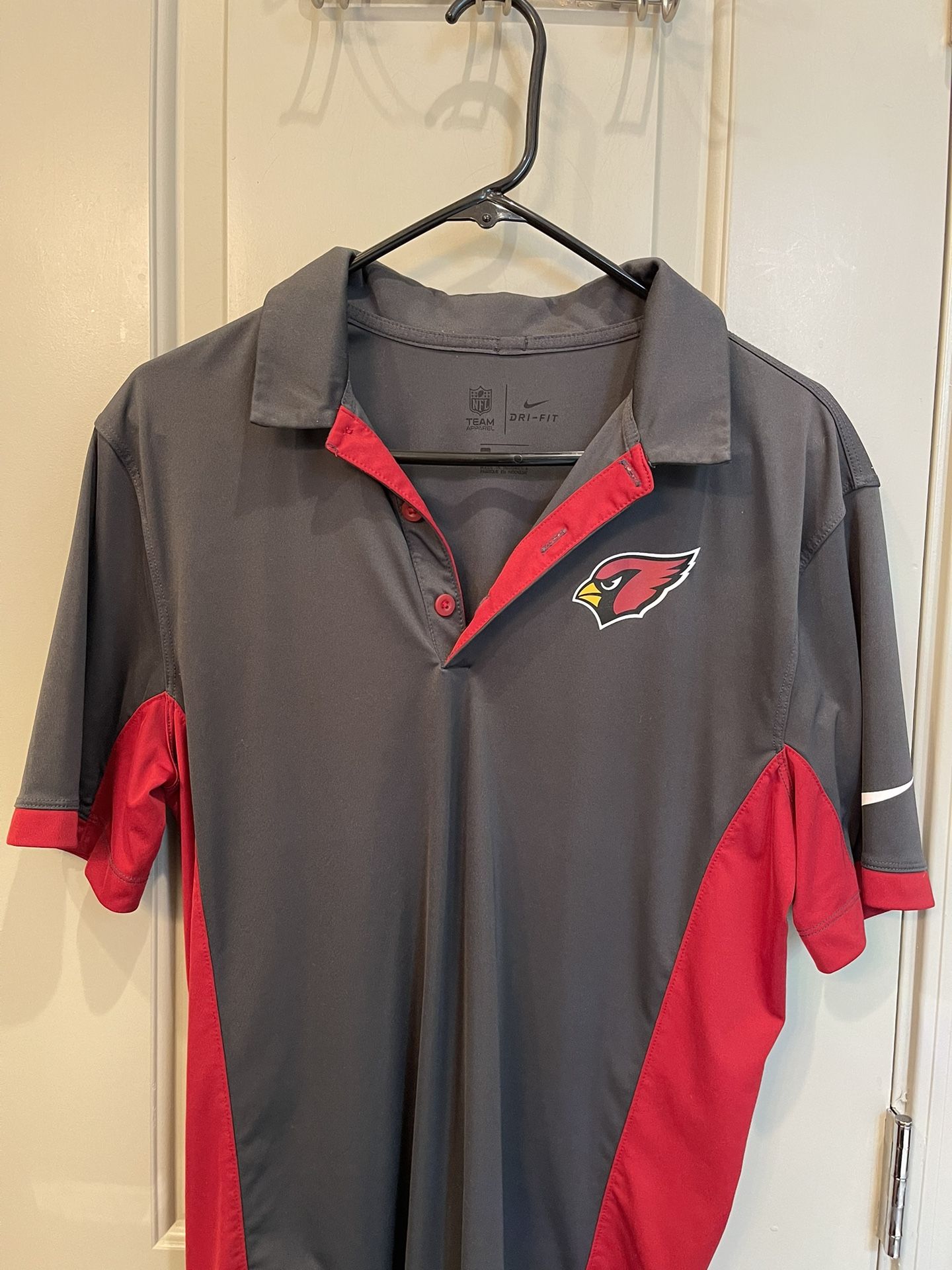 arizona cardinals golf shirt