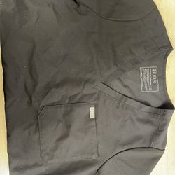 Figs Scrub Set Black