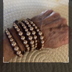 Handmade wrap, bracelets