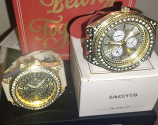 Iced out watches. 💪 💪 💪