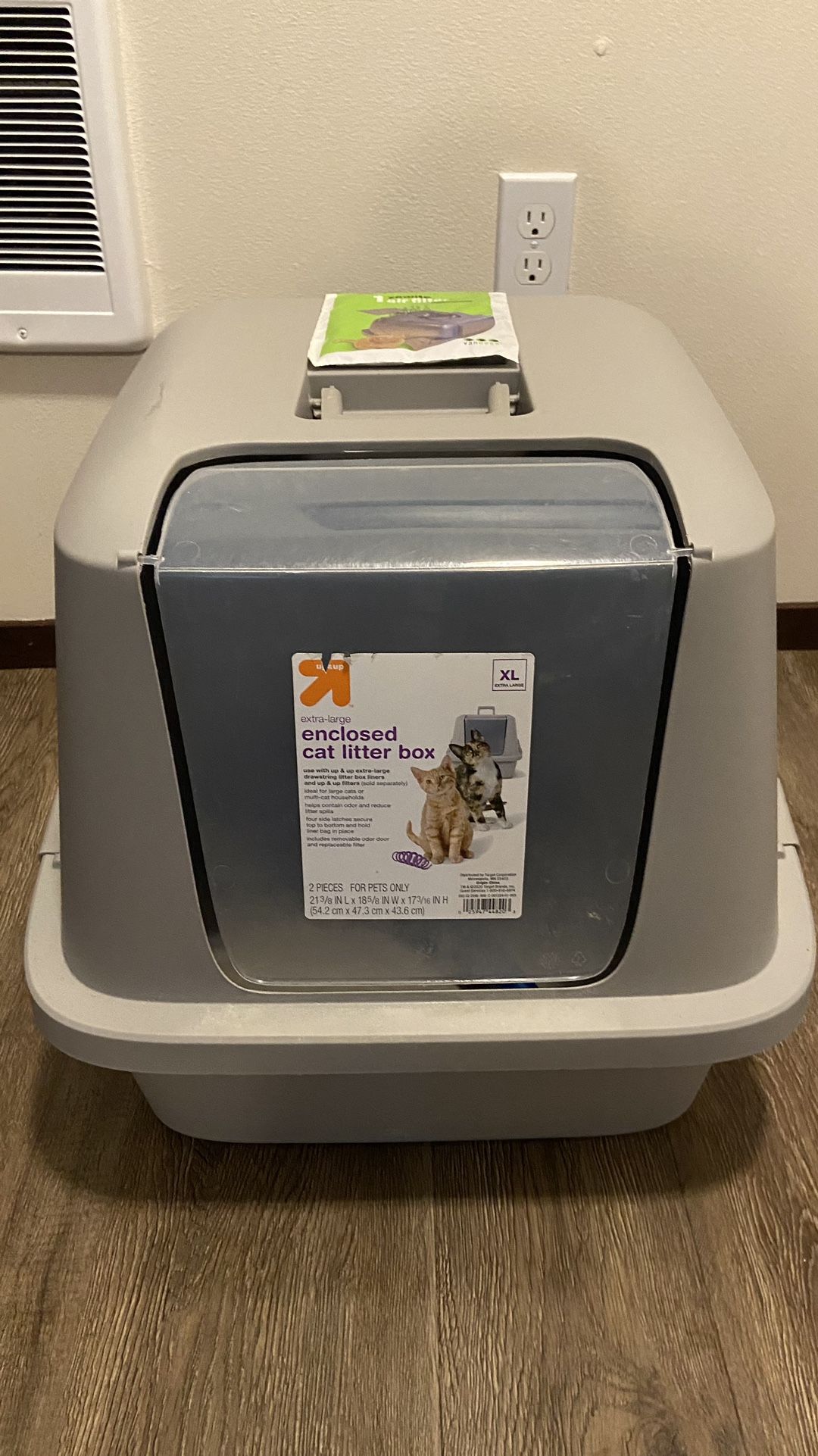 XL Cat Litter Box With Dome