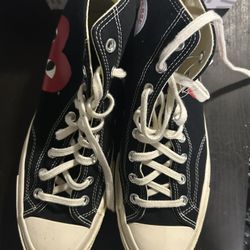 2 Pairs Of Cdg Converse